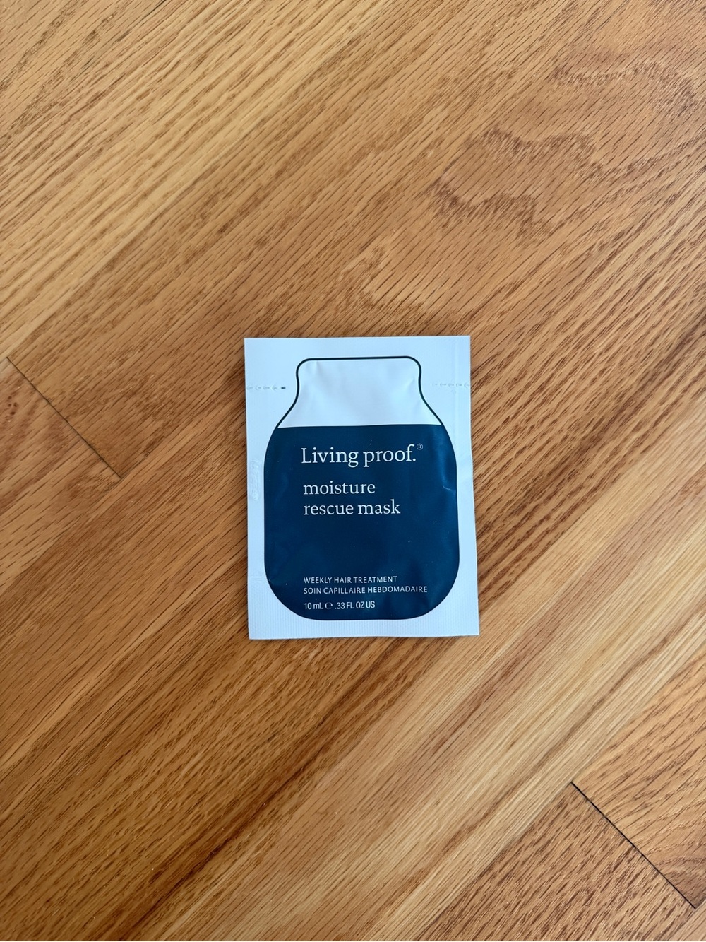 Living proof moisture rescue mask hair treatment sample
